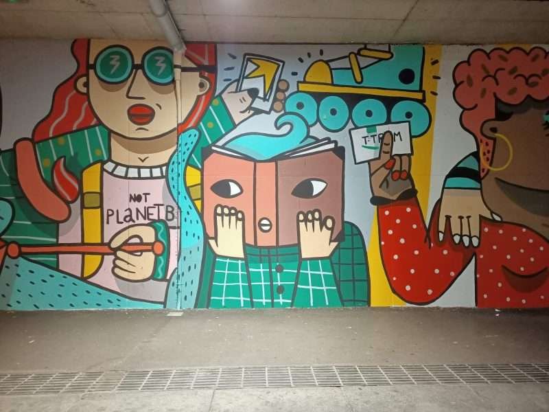 urban art mural besos barcelona