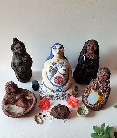 sacred objects with monica moreno art