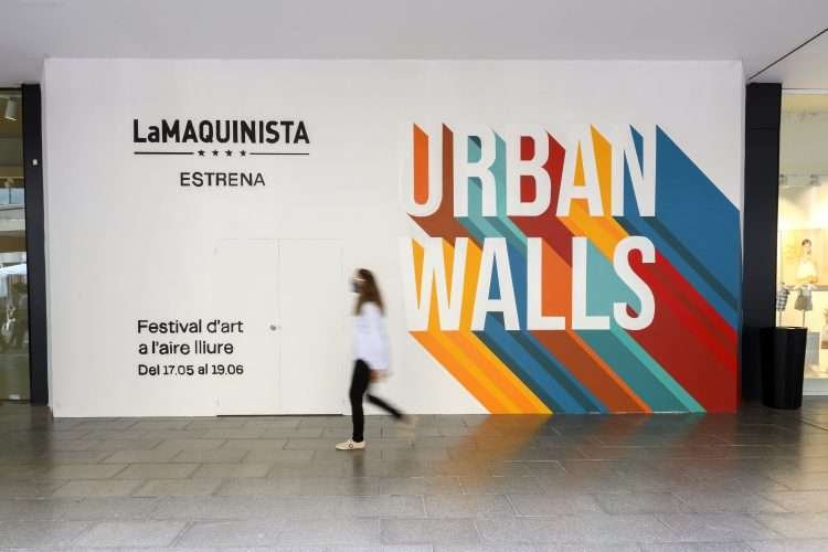 urban walls at la maquinista barcelona