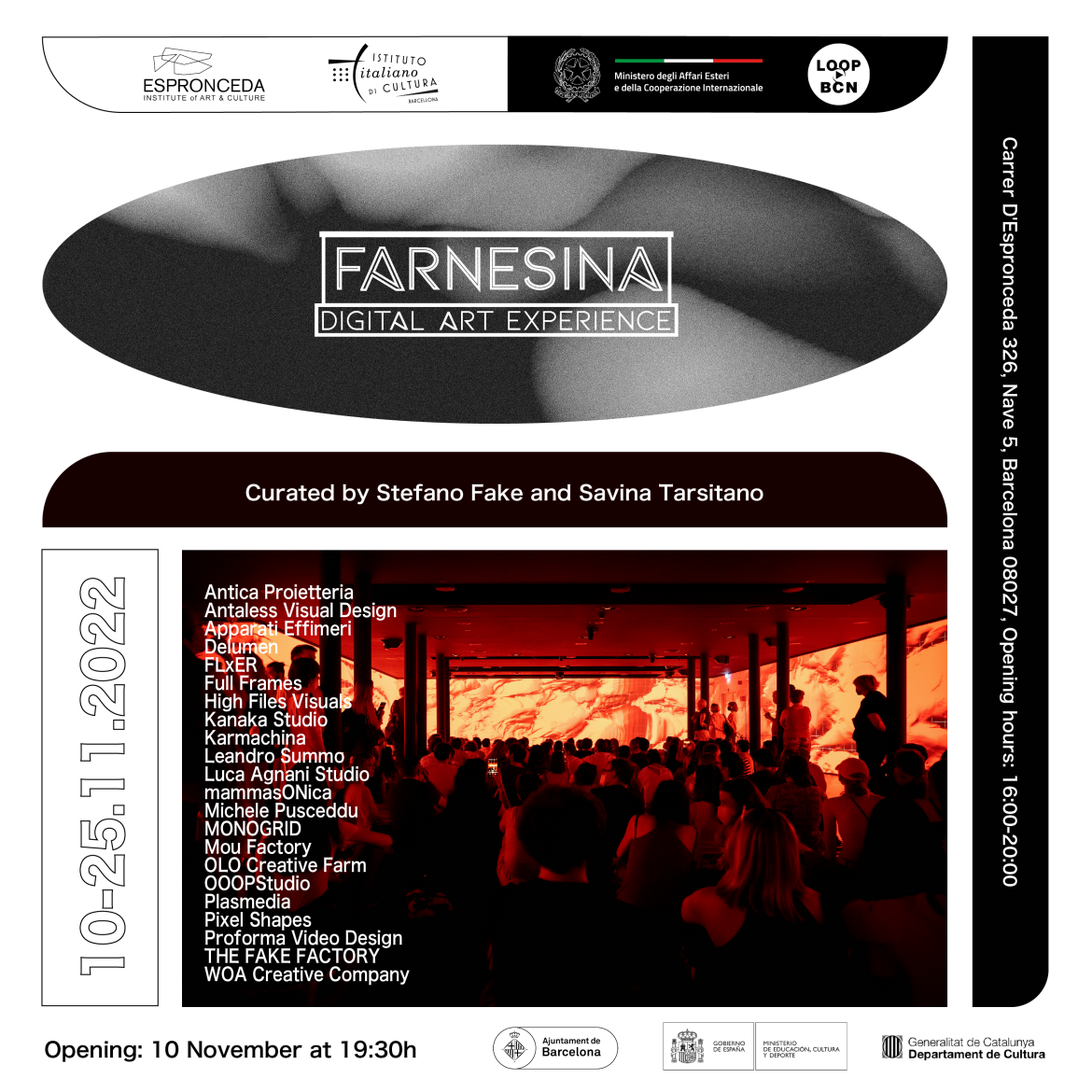 Farnesina Digital Art Experience Exhibition