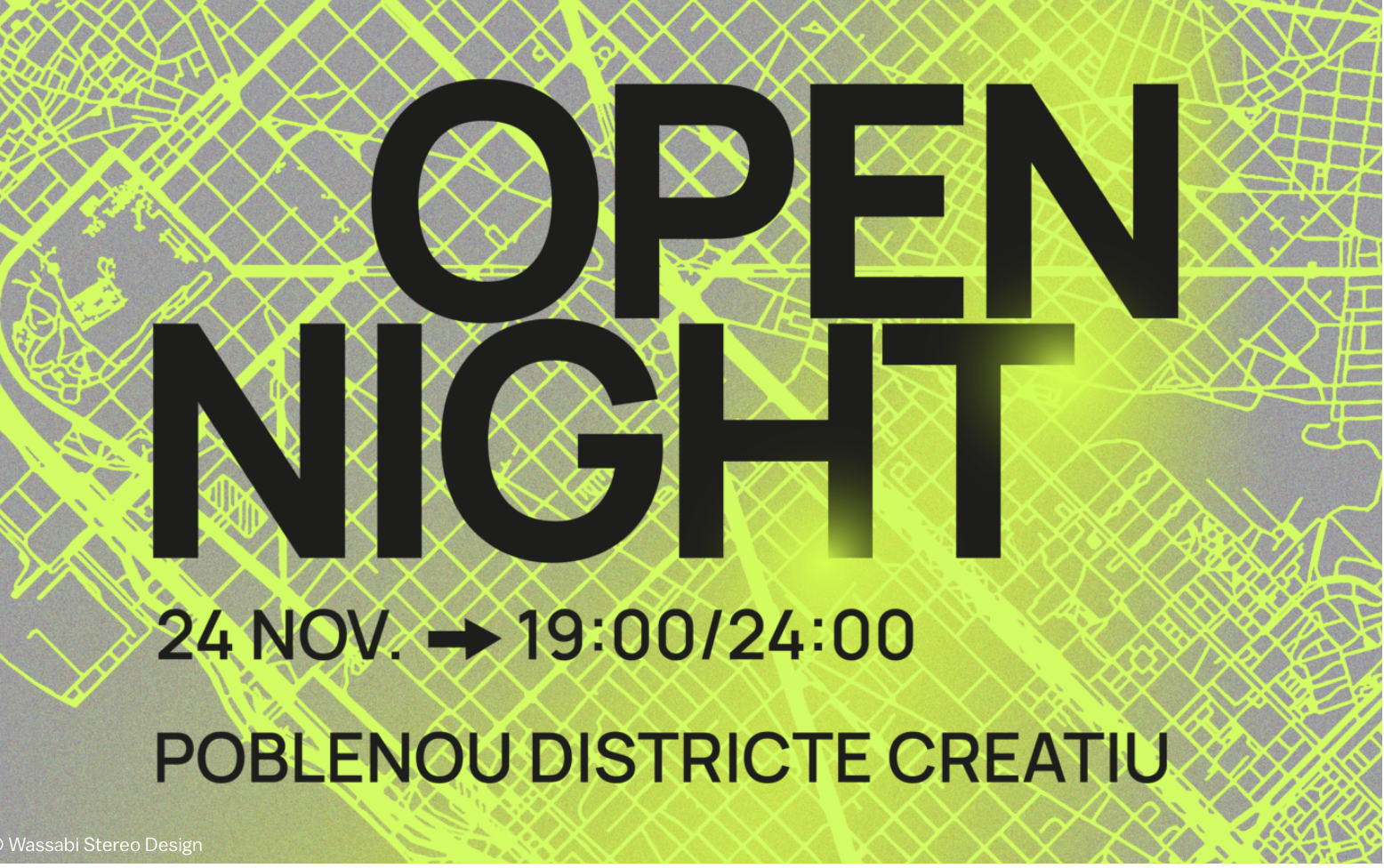 open night poblenou