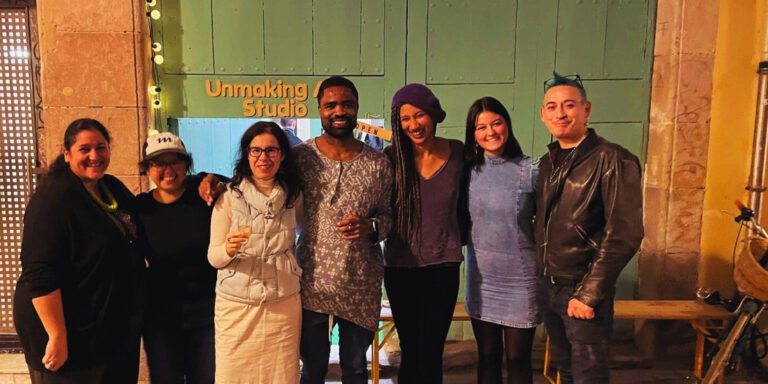 the unmaking art studio founders in Barcelona