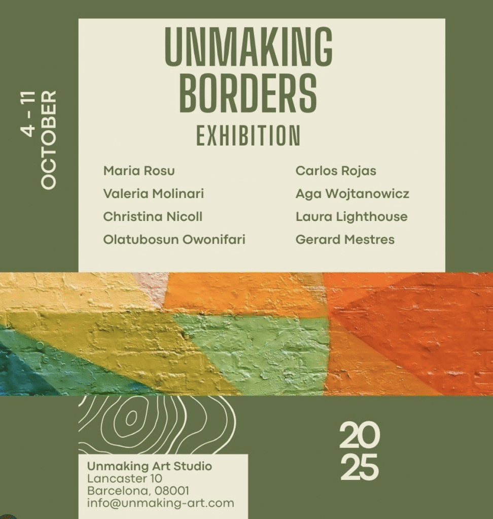 group exhibition unmaking art studio