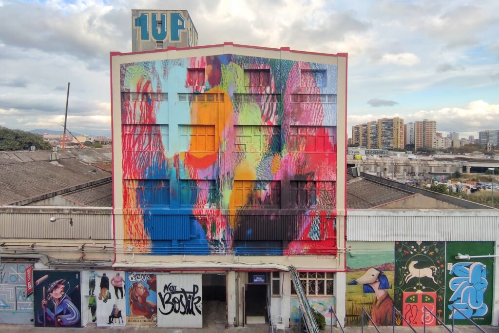 New Murals at Nau Bostik