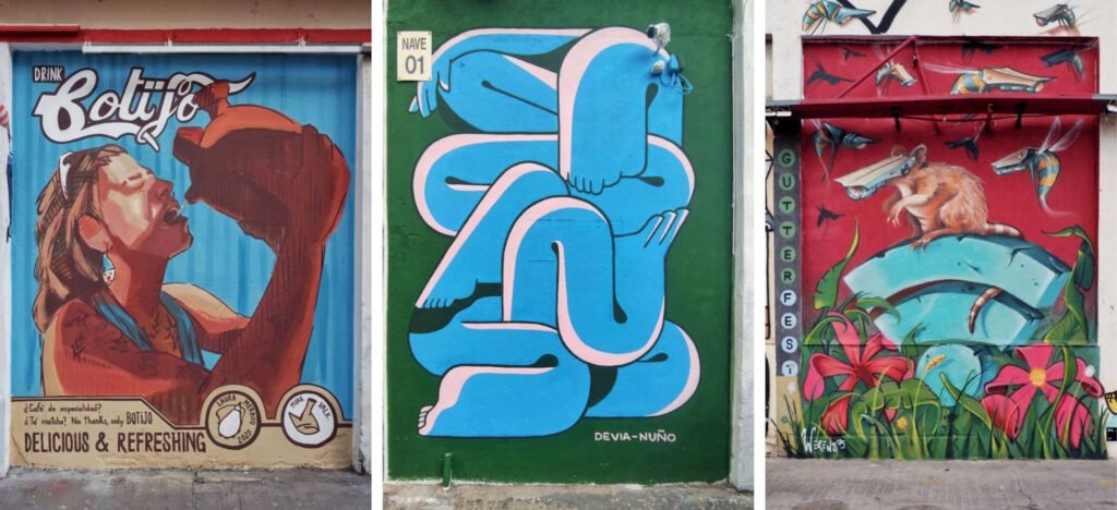 New Murals at Nau Bostik