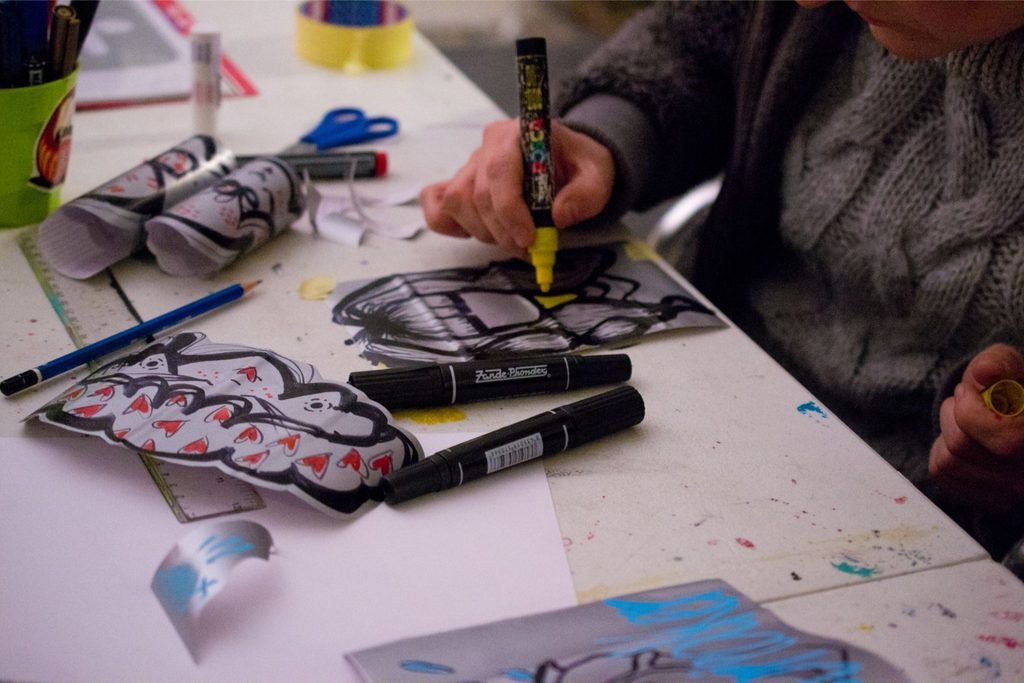 creative workshops B-Murals Fest Barcelona